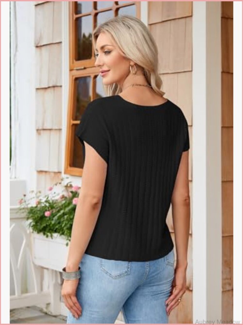 Lightweight Knit Cardigan Vest Cap Sleeve V-Neck Button Down Casual Top Summer - Picture 5 of 5